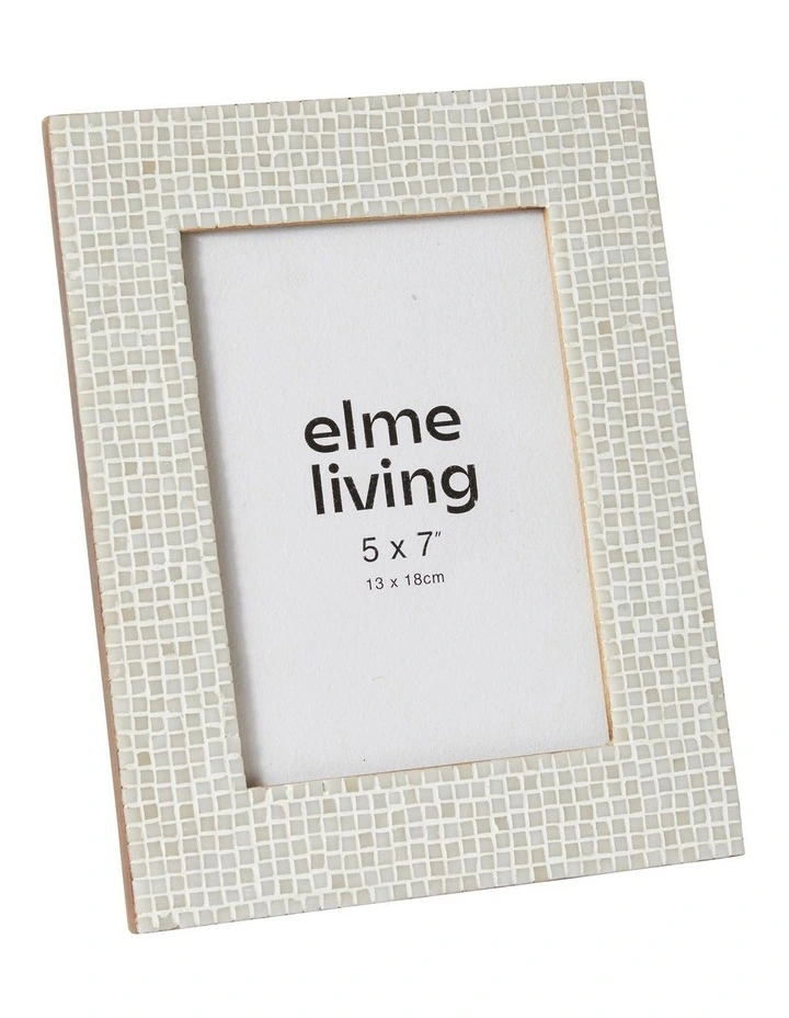 Cambria 5x7 Photo Frame in White
