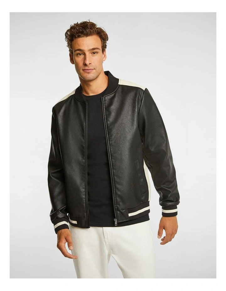 Casey Biker Jacker in Black