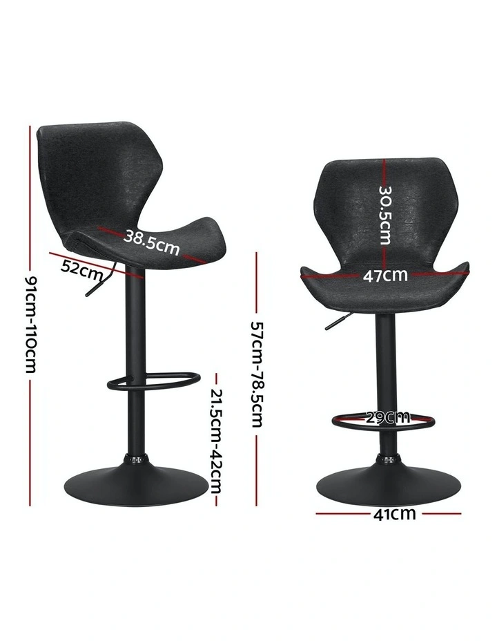 Frawley Bar Stools in Black