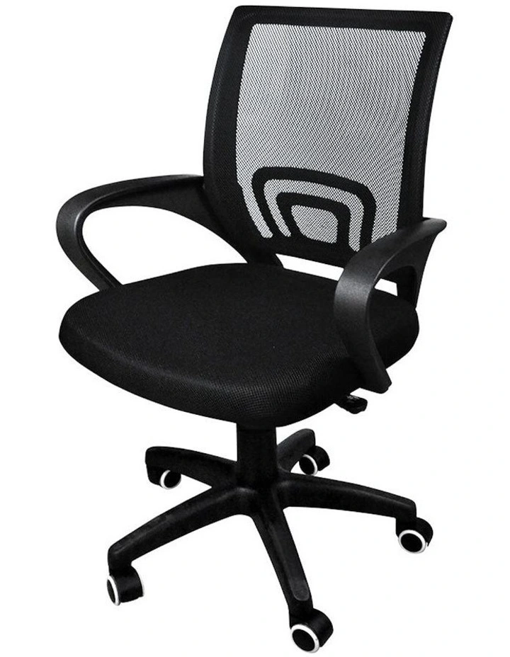 Office Mesh Chairs 2x in Black