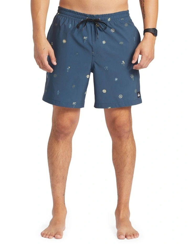 Surfsilk Mix 17inch Swim Shorts in Midnight Navy