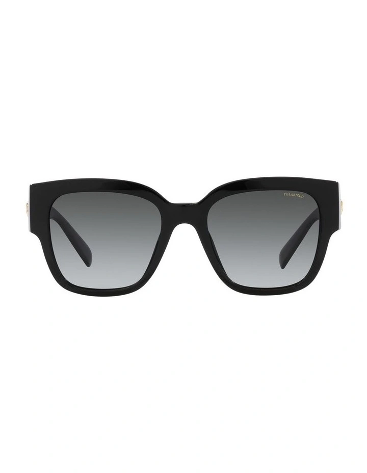 VE4437U Polarised Sunglasses in Black