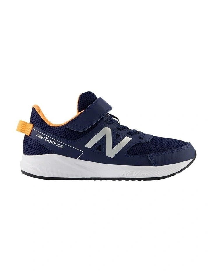 570 V3 Self-Fastening Pre-School Sport Shoe in Navy