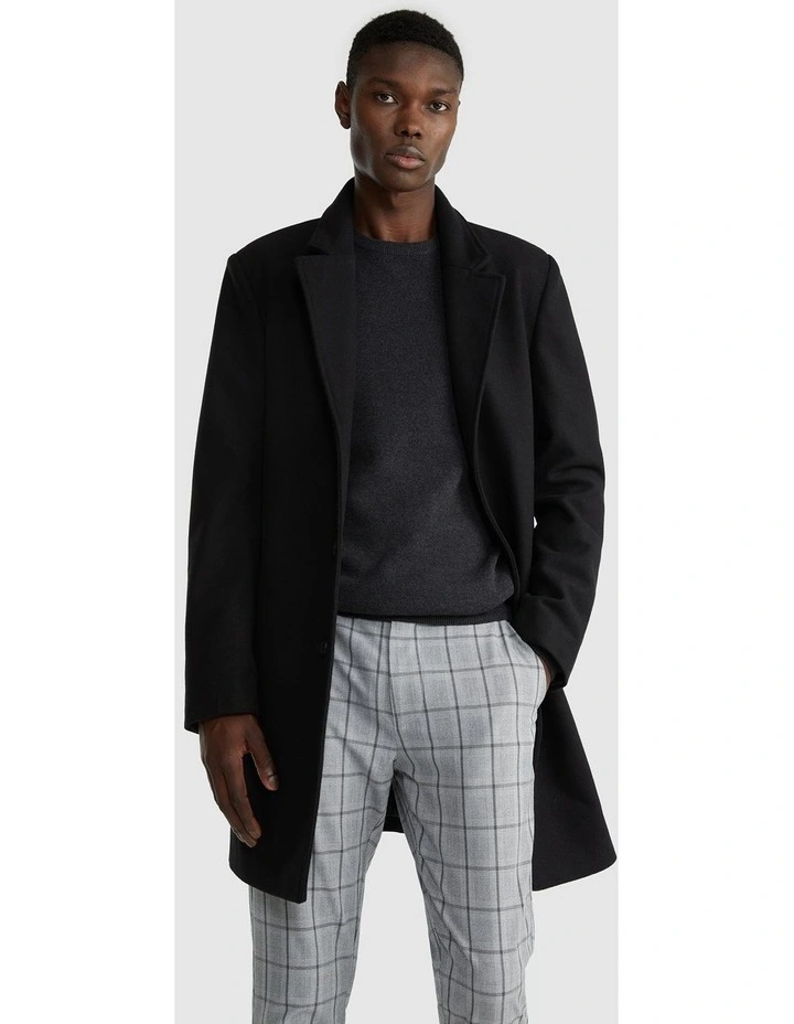 Brandon Duster Coat in Black
