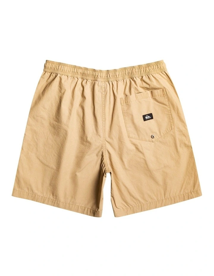 Taxer Elasticated Shorts in Plage