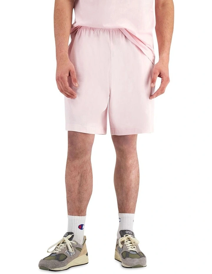 Jersey Shorts in Pink Moon