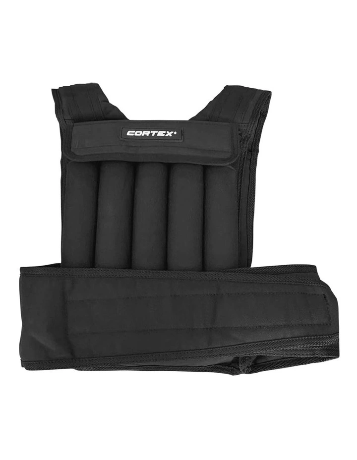 Adjustable Weight Vest 20kg in Black
