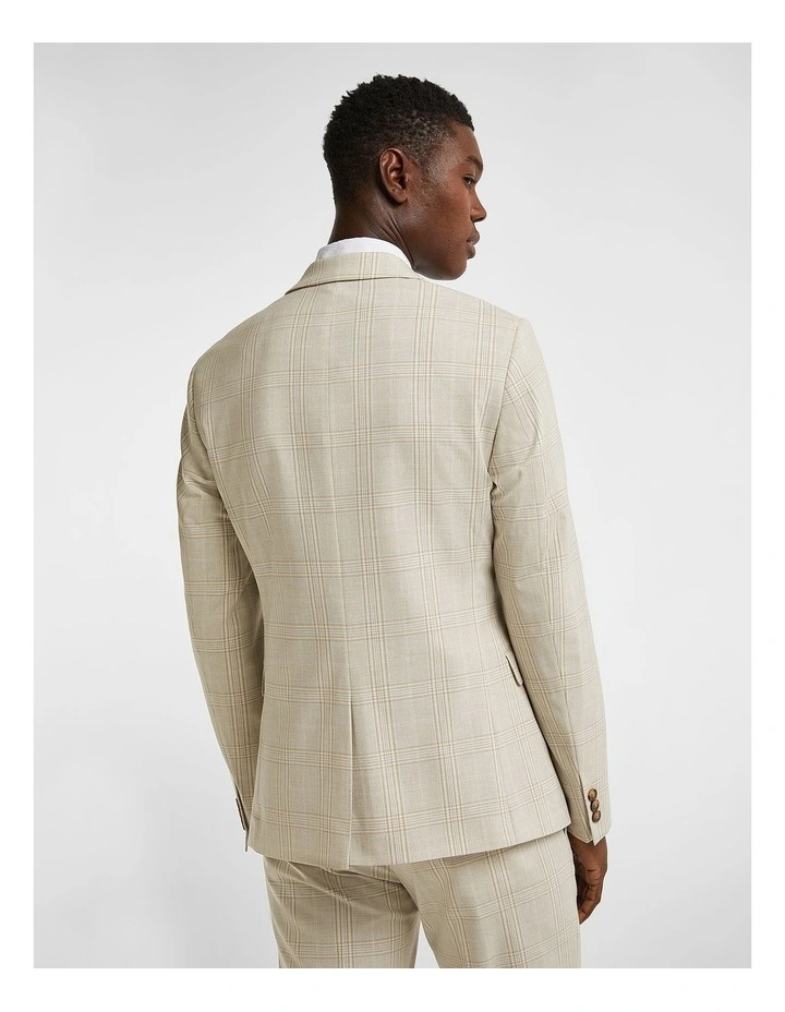 Robertson Slim Suit Jacket in Natural