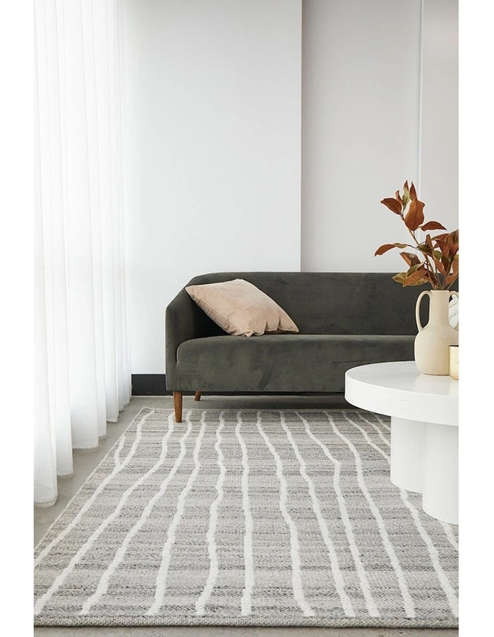 Stockholm Lucas Rug in Silver