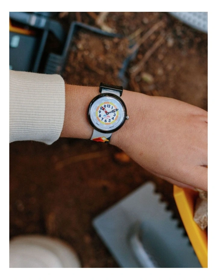 Build It Up Watch in Grey