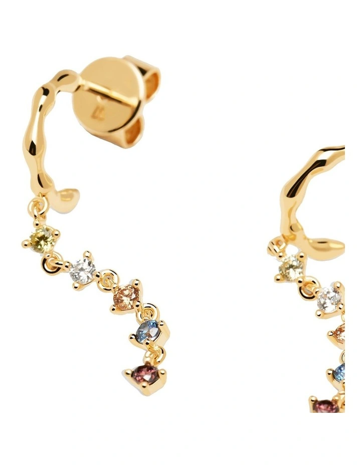 Sage 18ct Gold Plated Earrings