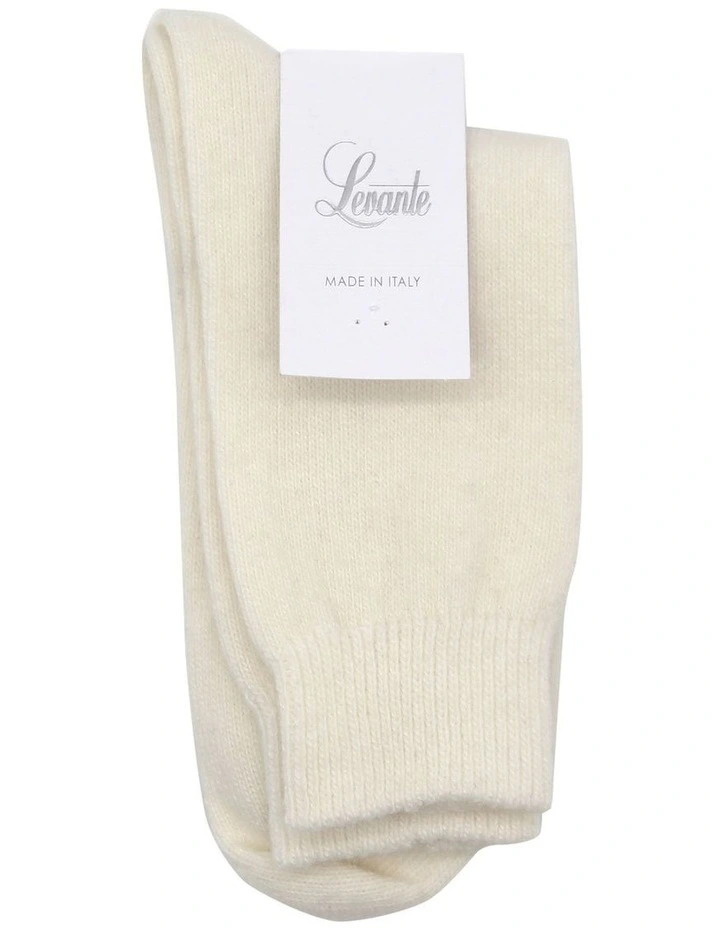 Pina Crew Sock in Cream