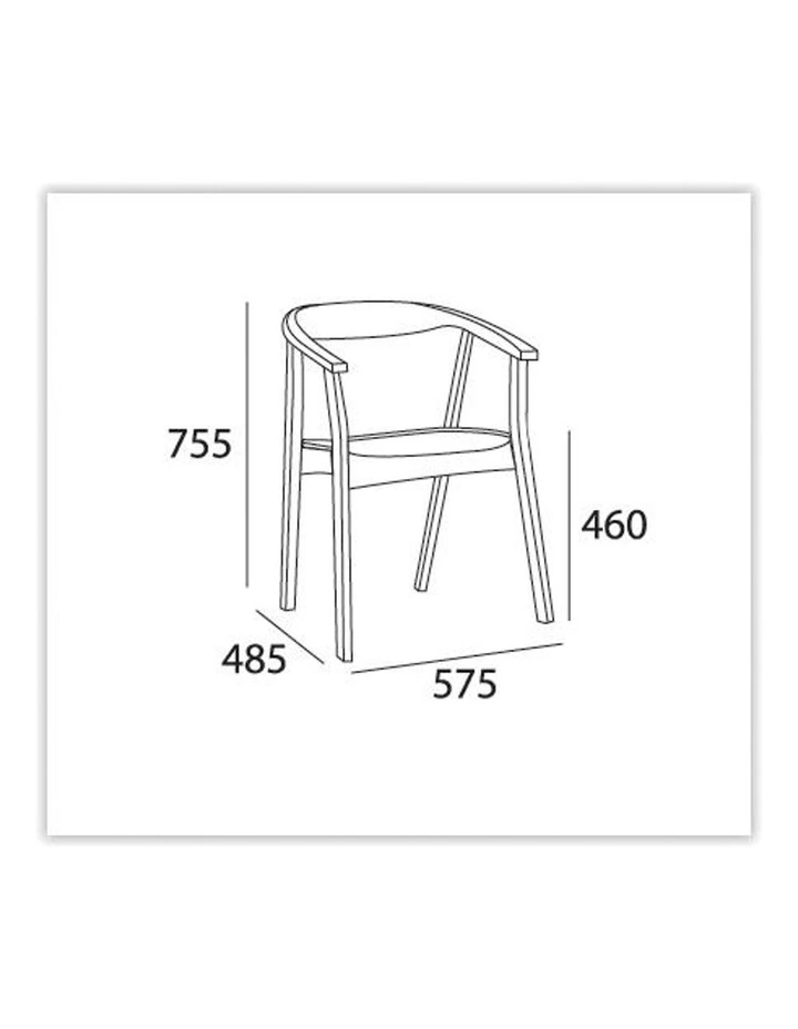 Greta Dining Chair Black