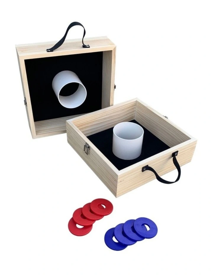 Washers Game Set 30.5 x 30.5cm in Black Box