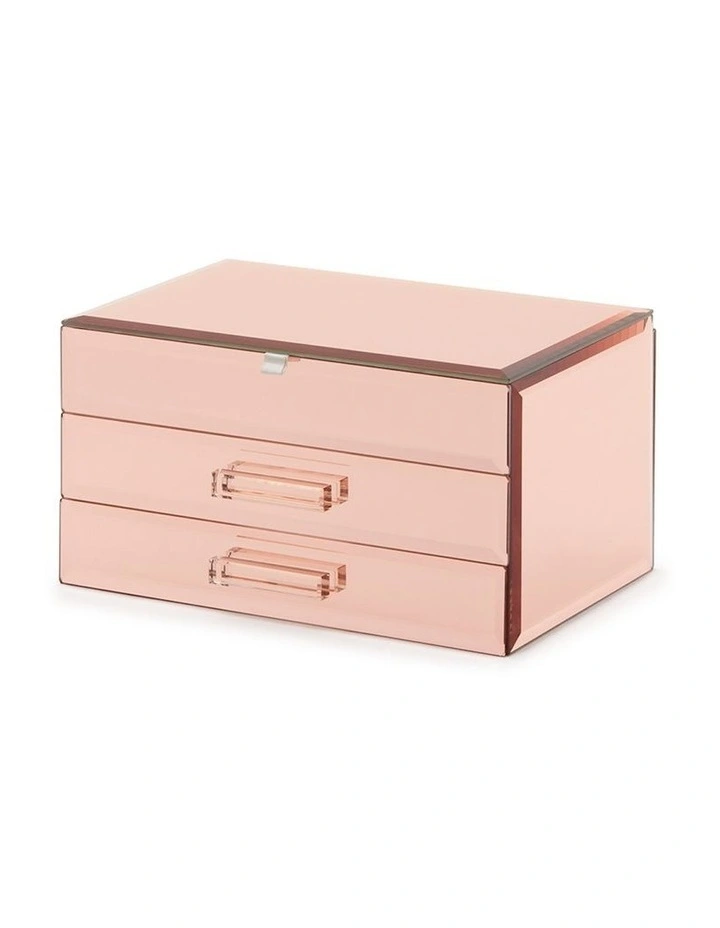 Gabriella Rose Gold Medium Jewellery Box