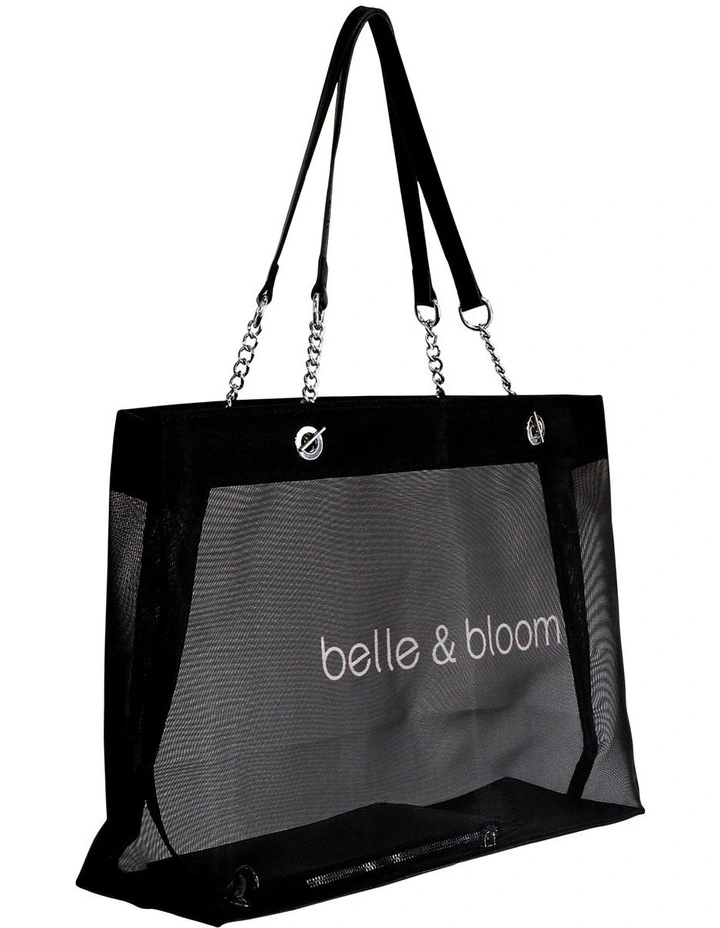Wild Lover Tote Bag in Black