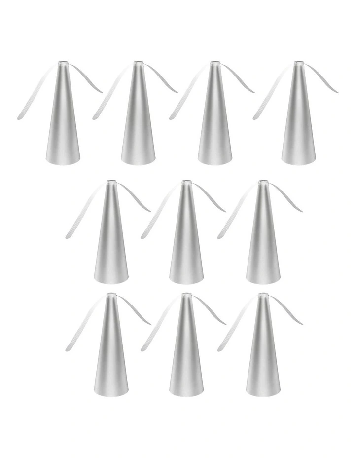 Havana Outdoors Portable Fly And Mosquito Tower Fan 10 Pack in Silver