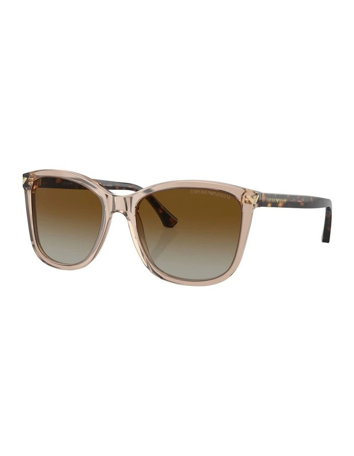 Polarized EA4060 Sunglasses in Beige