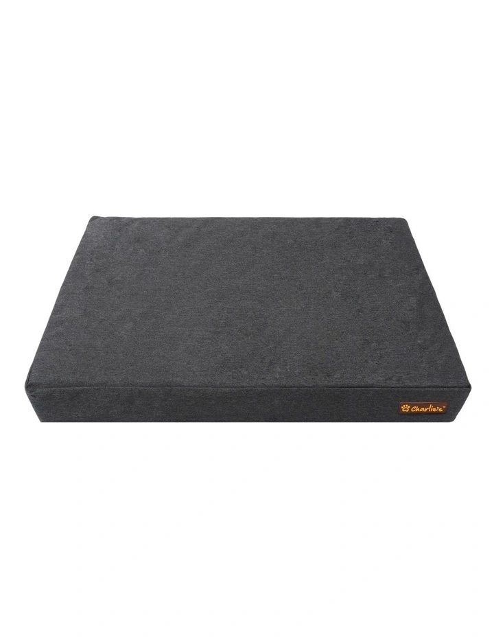 Dog Waterproof Orthopedic Foam Trampoline Mattress Bed in Charcoal