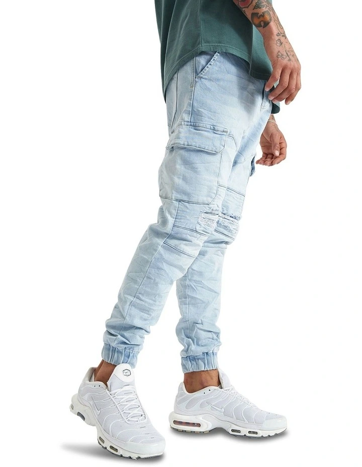 Trackhawk Denim Jogger in Blue
