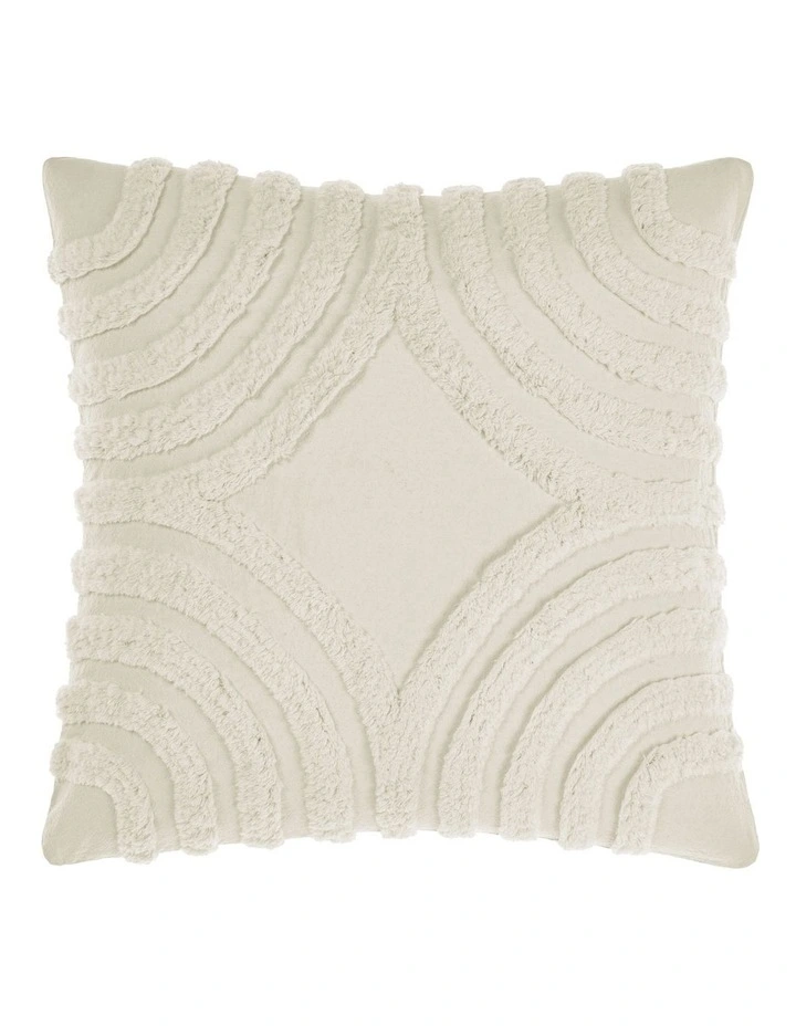 Farrah Cushion 48x48cm in Vanilla