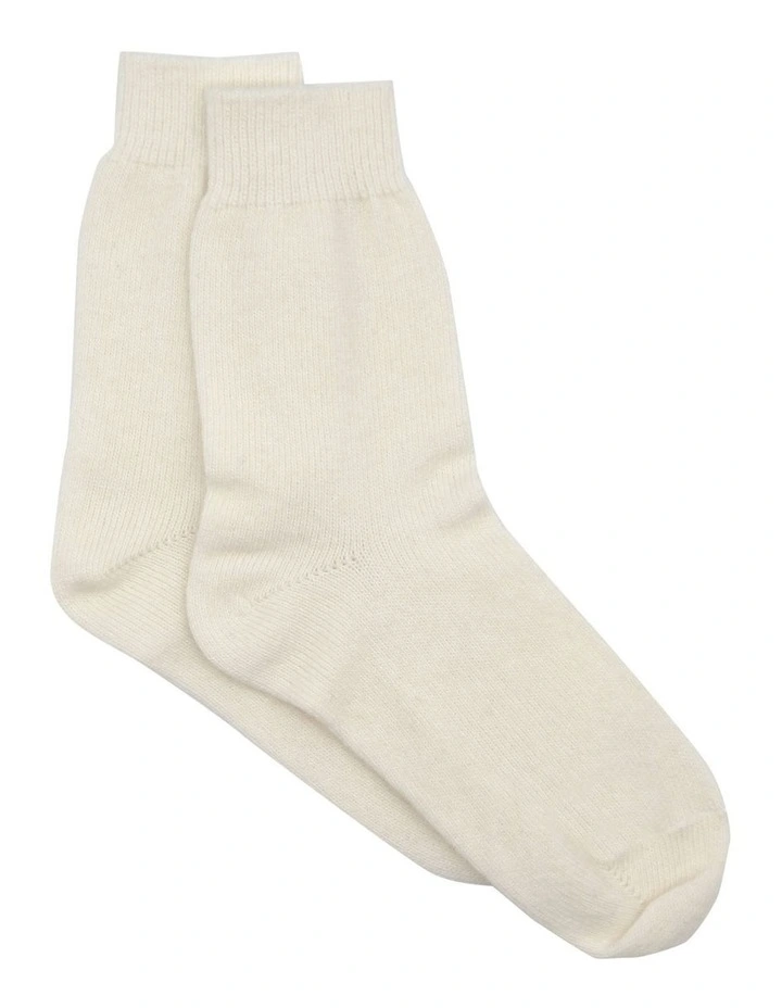 Pina Crew Sock in Cream