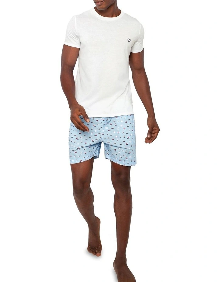 Essential Crew Neck Tee in White