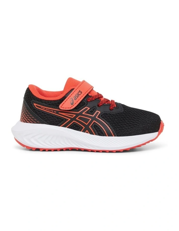 Pre-Excite 10 Pre-School Sport Shoes in Black