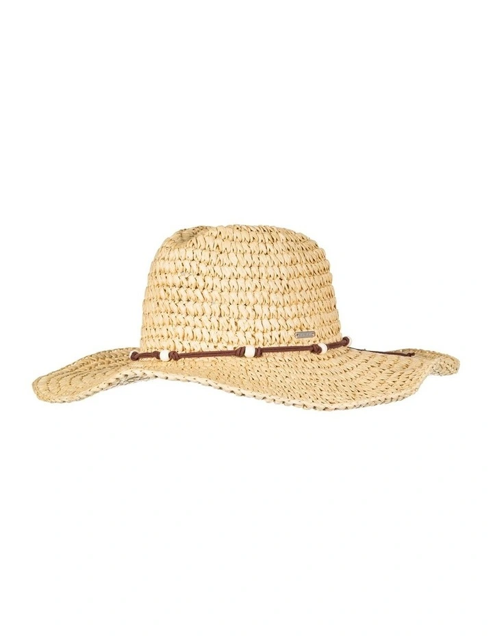 Cherish Summer Straw Cowboy Hat in Natural