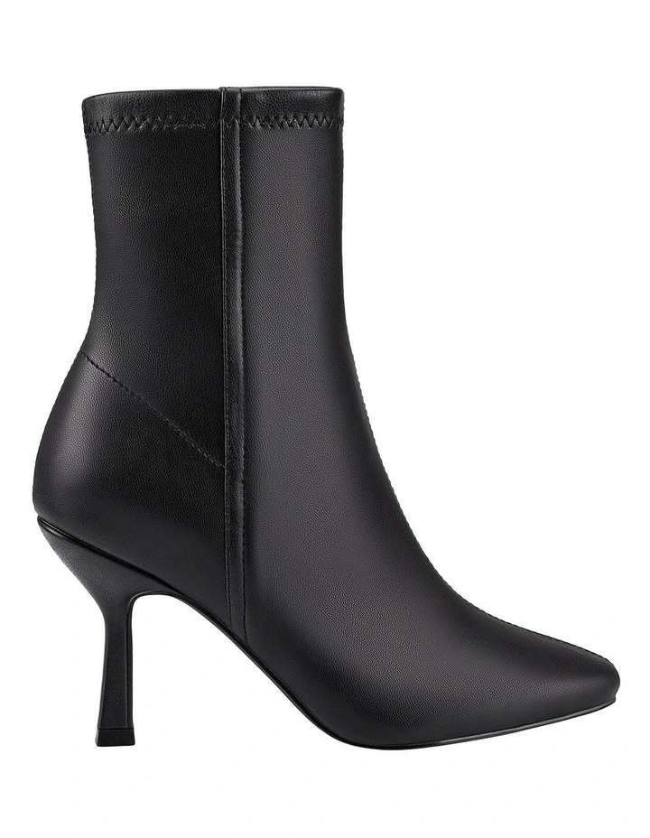Birdy Stretch Ankle Boot in Black