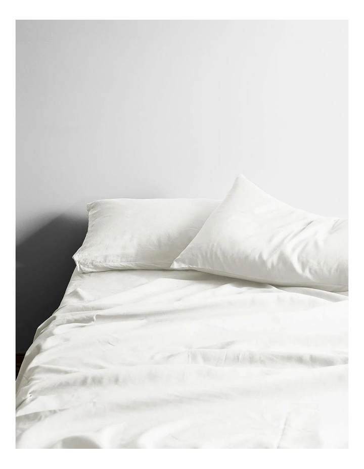 Maison Vintage Sheet Set in White