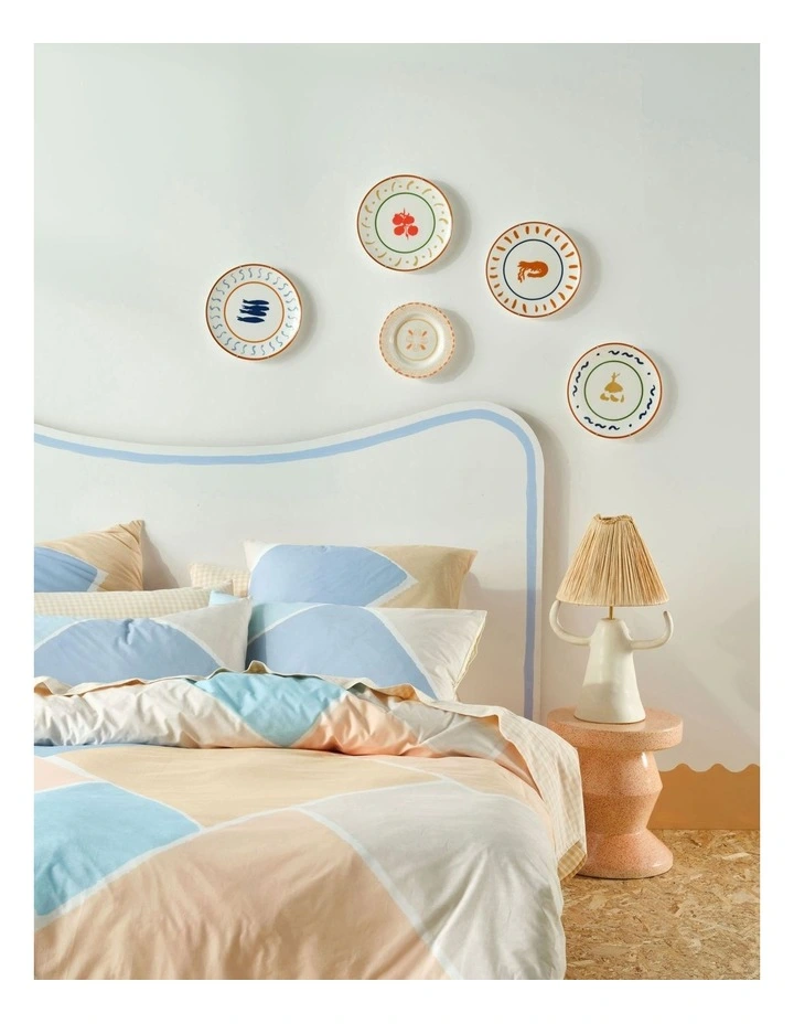 Orissa Quilt Cover Set in Blue