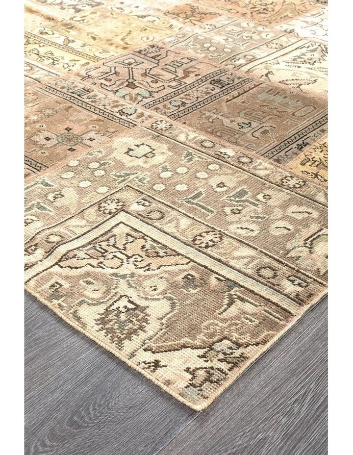 Persian Hand Knotted Patchwork Rug 228X158cm