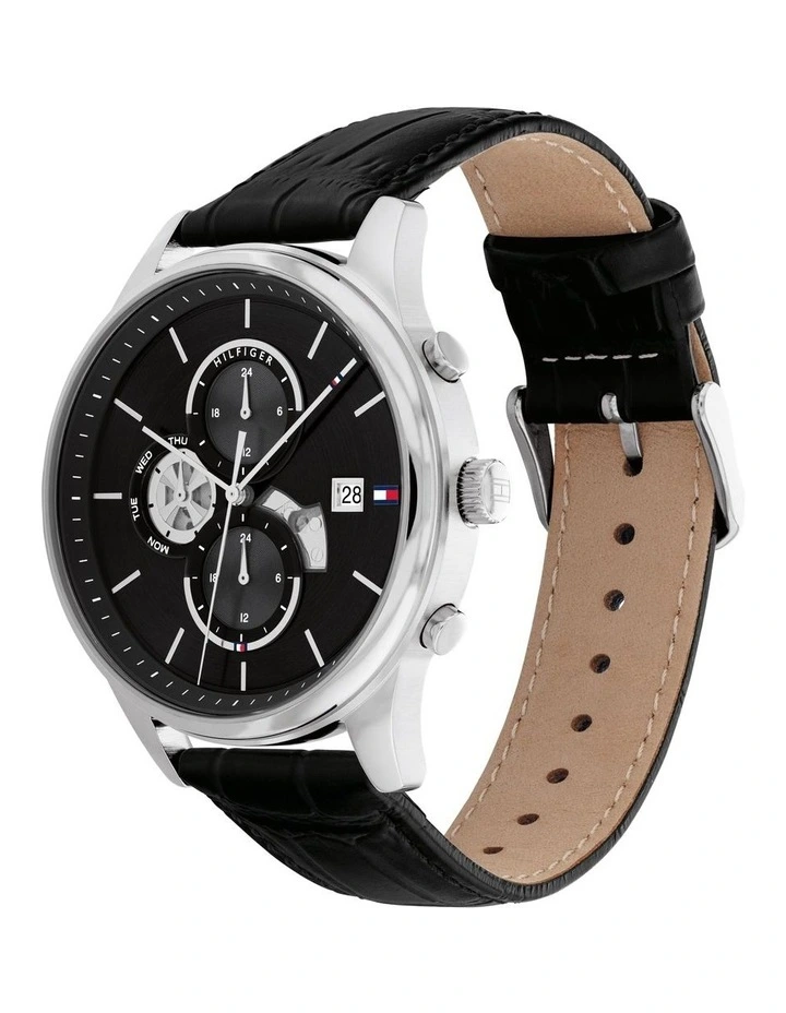 Weston Stainless Steel Watch in Black