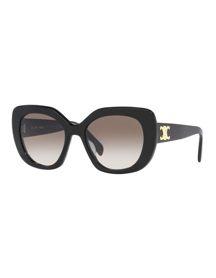 CL40226U Sunglasses in Black Shiny