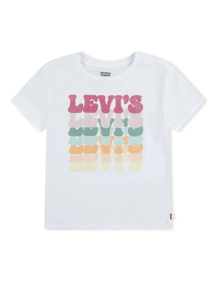 Retro Tee in Bright White