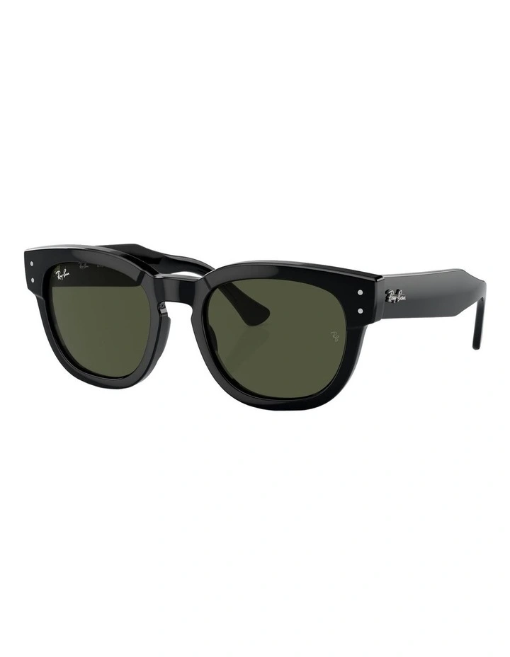 Mega Hawkeye Sunglasses in Black