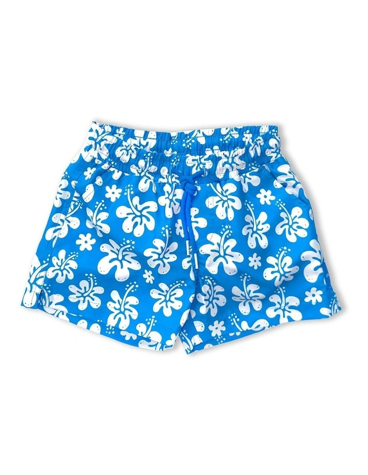 Aloha Broha Swim Shorts in Royal Blue
