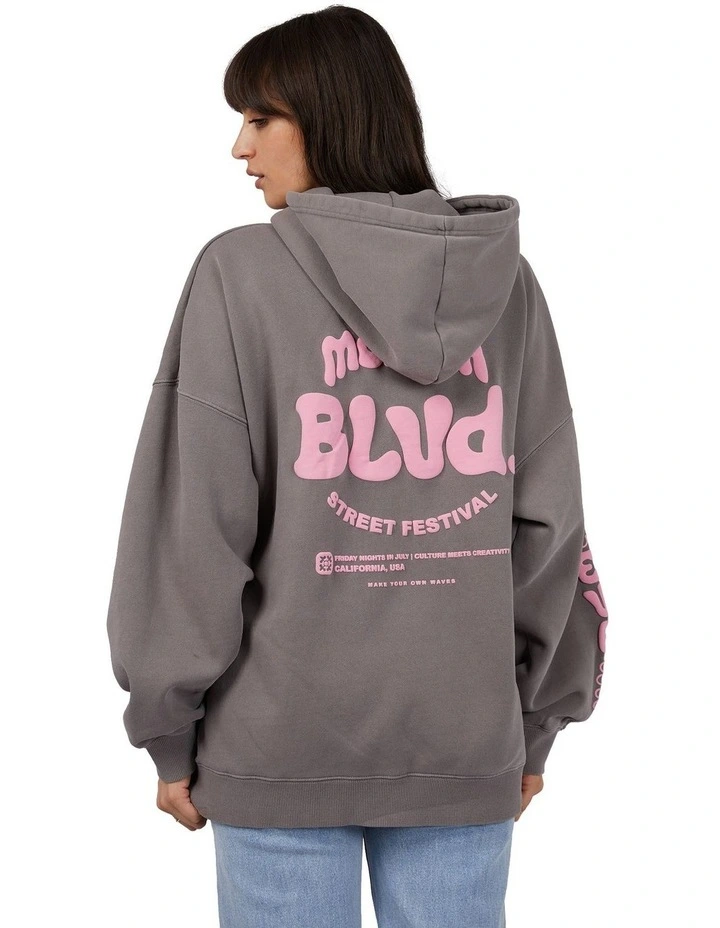 Santa Monica Hoodie in Charcoal