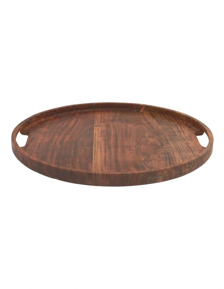 Gibson Round Serving Board 45x3cm in Natural