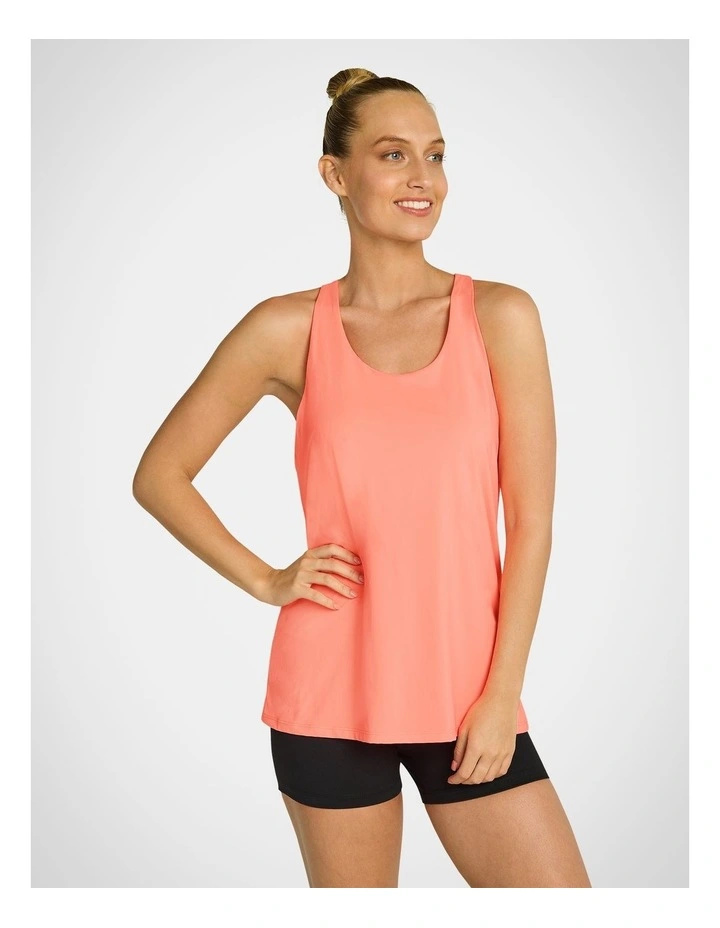 Twist Back Singlet in Sunburst