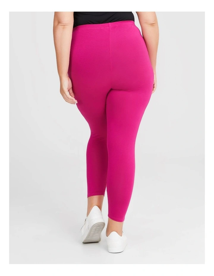 Bamboo Breezy 7/8 Legging Festival Pink