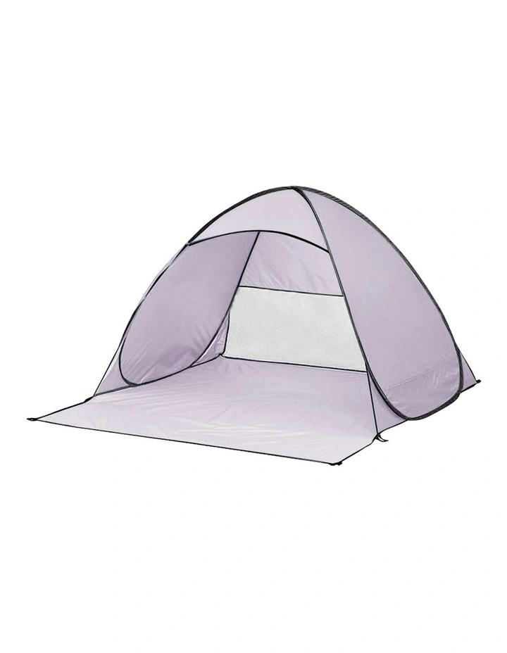 4 Person Pop Up Beach Tent in Purple