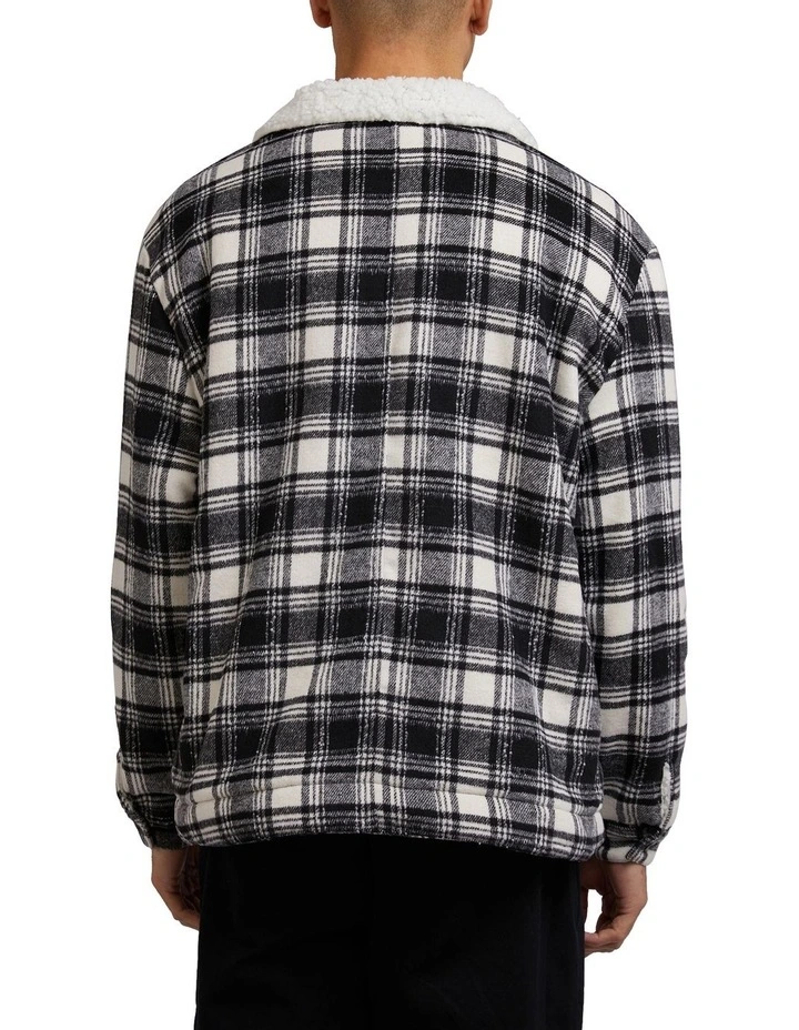 Sherling Lined Jacket in Multi
