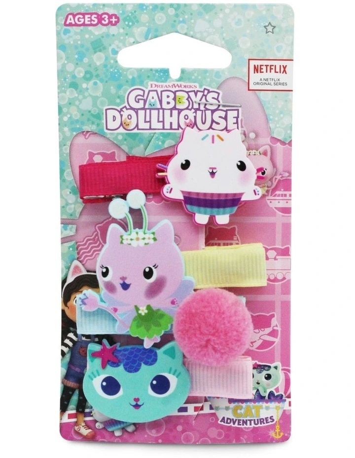 Gabby's Ribbon Clip 4 Pack