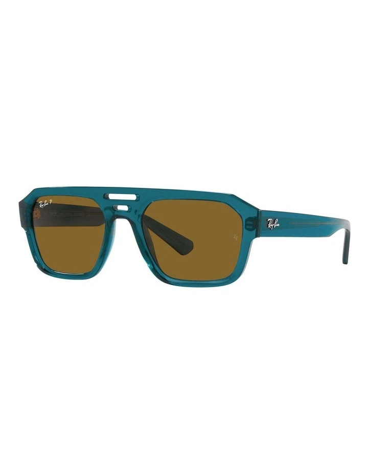 Corrigan Bio-Based Polarised Sunglasses in Blue