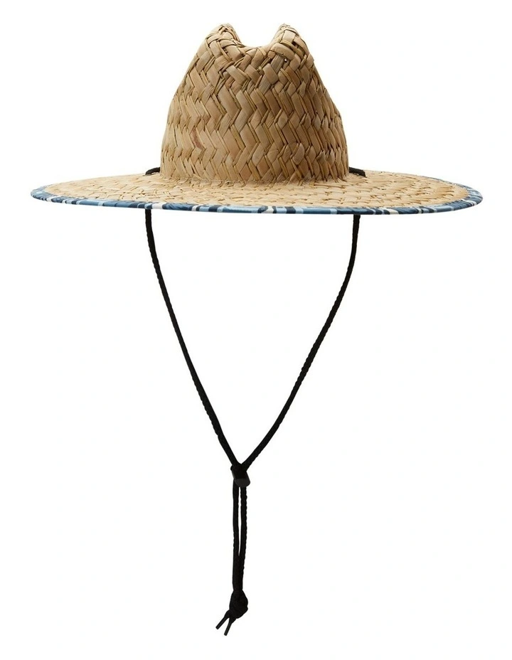 Outsider Straw Lifeguard Hat in Clear Sky