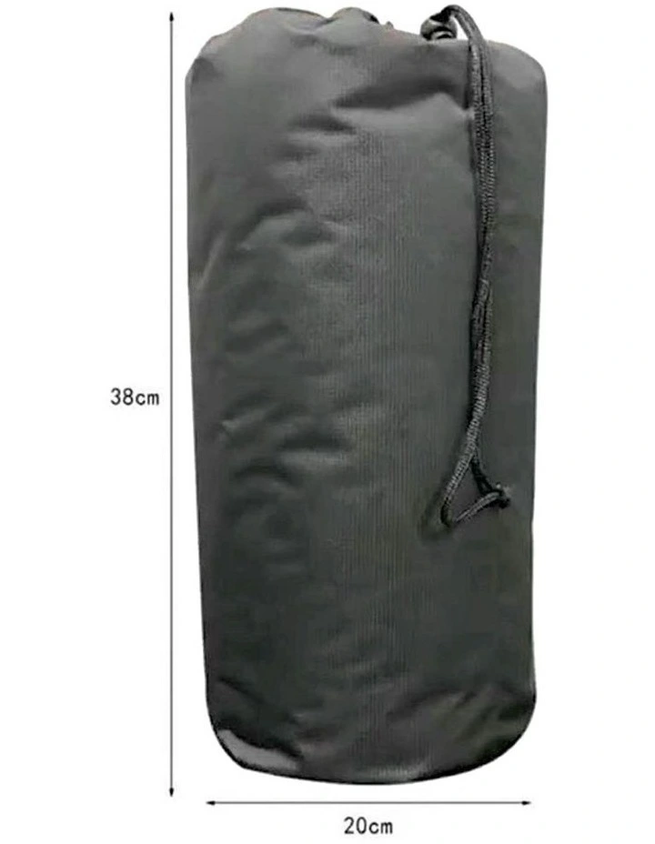 Camping Mat Waterproof Foldable Sleeping Mattress with Storage Bag in Grey