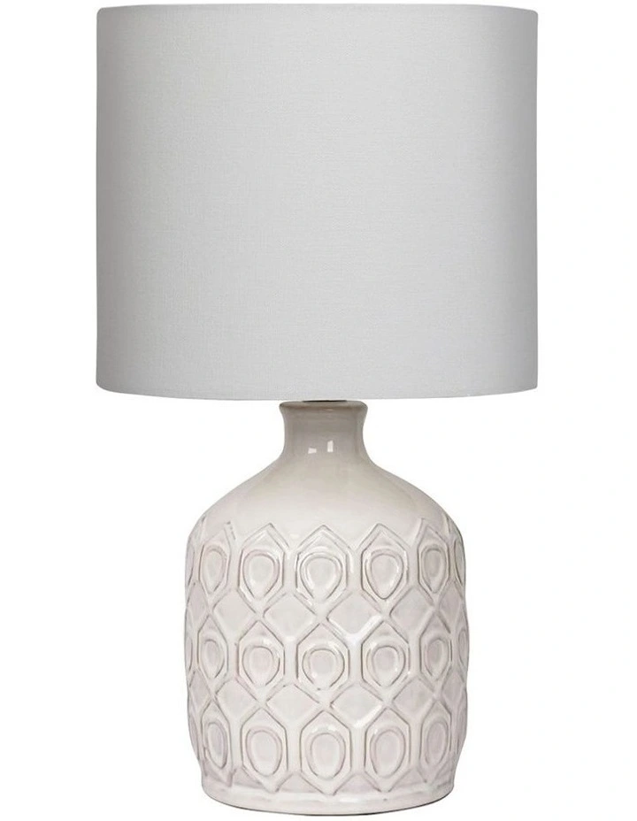 Ceramic Table Lamp in Cream