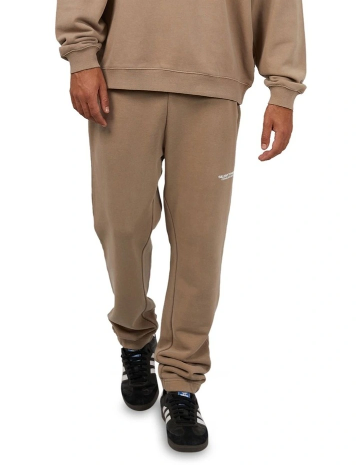 Essential Theory Track Pant in Tan
